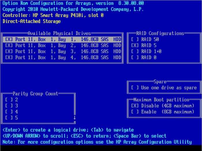 Lab 5-5 testing mode install hardware raid