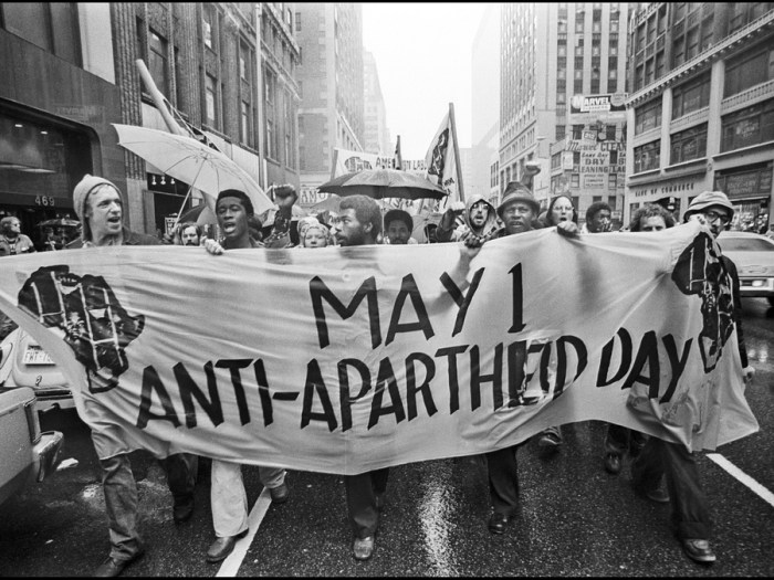 The movement against apartheid in south africa brainly