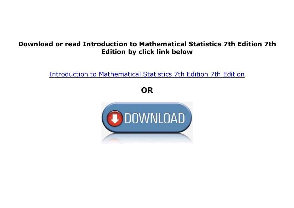 Mathematical statistics and data analysis 3rd edition solutions pdf